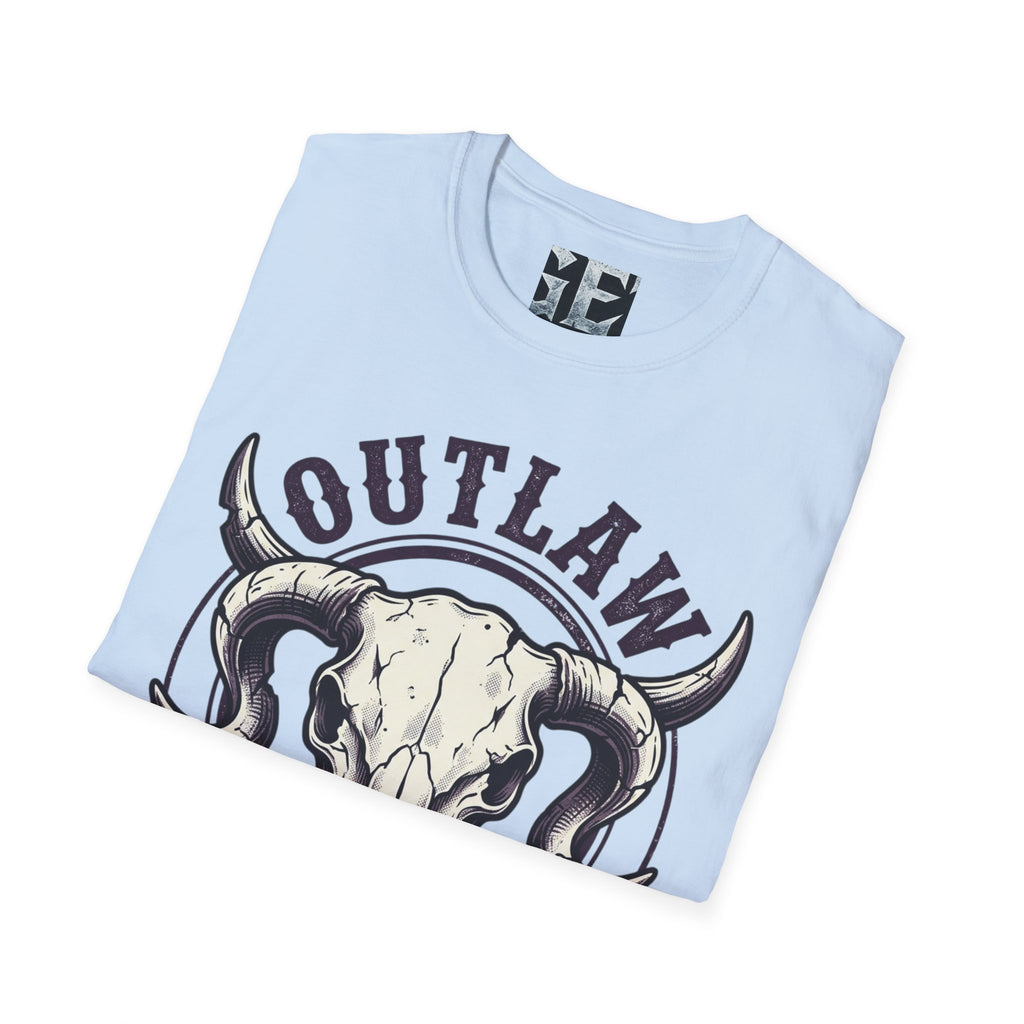 Outlaw & Little Bandit Western Skull Graphic Tee