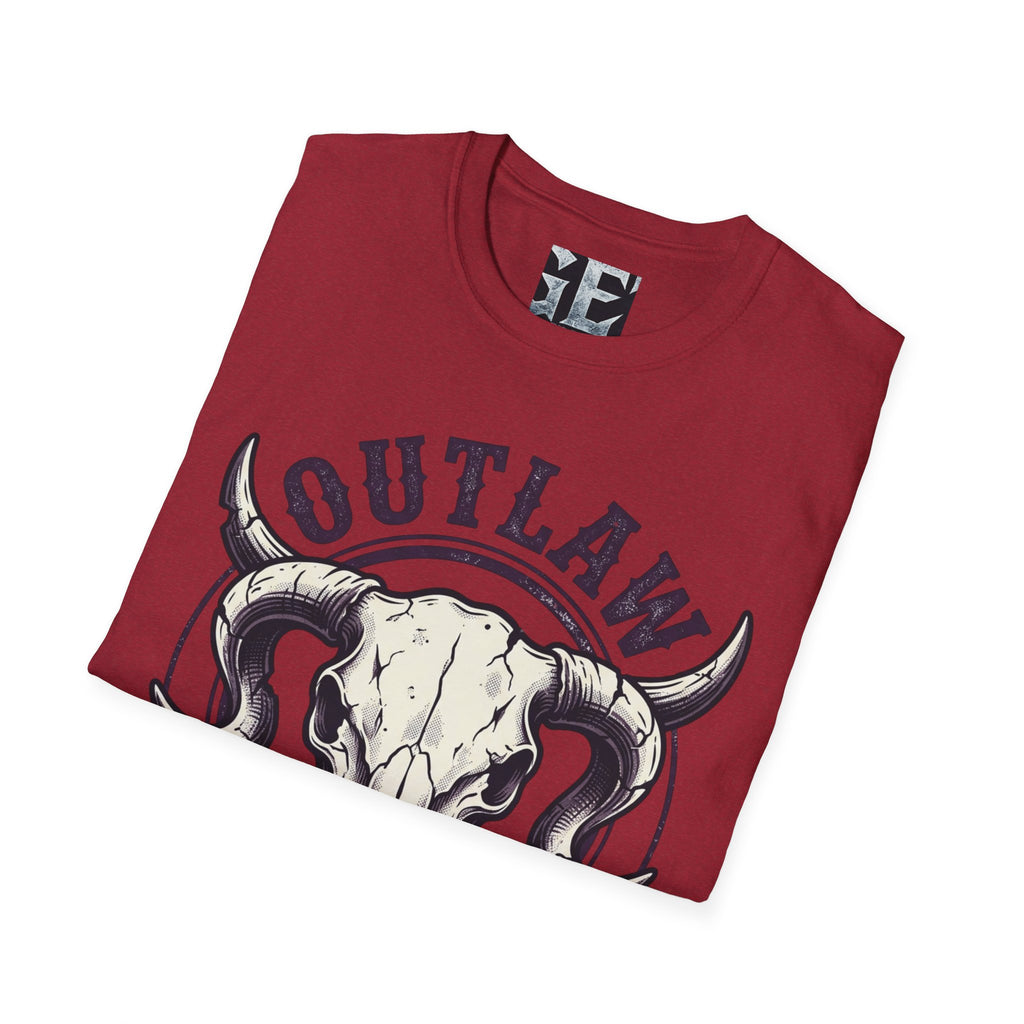 Outlaw & Little Bandit Western Skull Graphic Tee