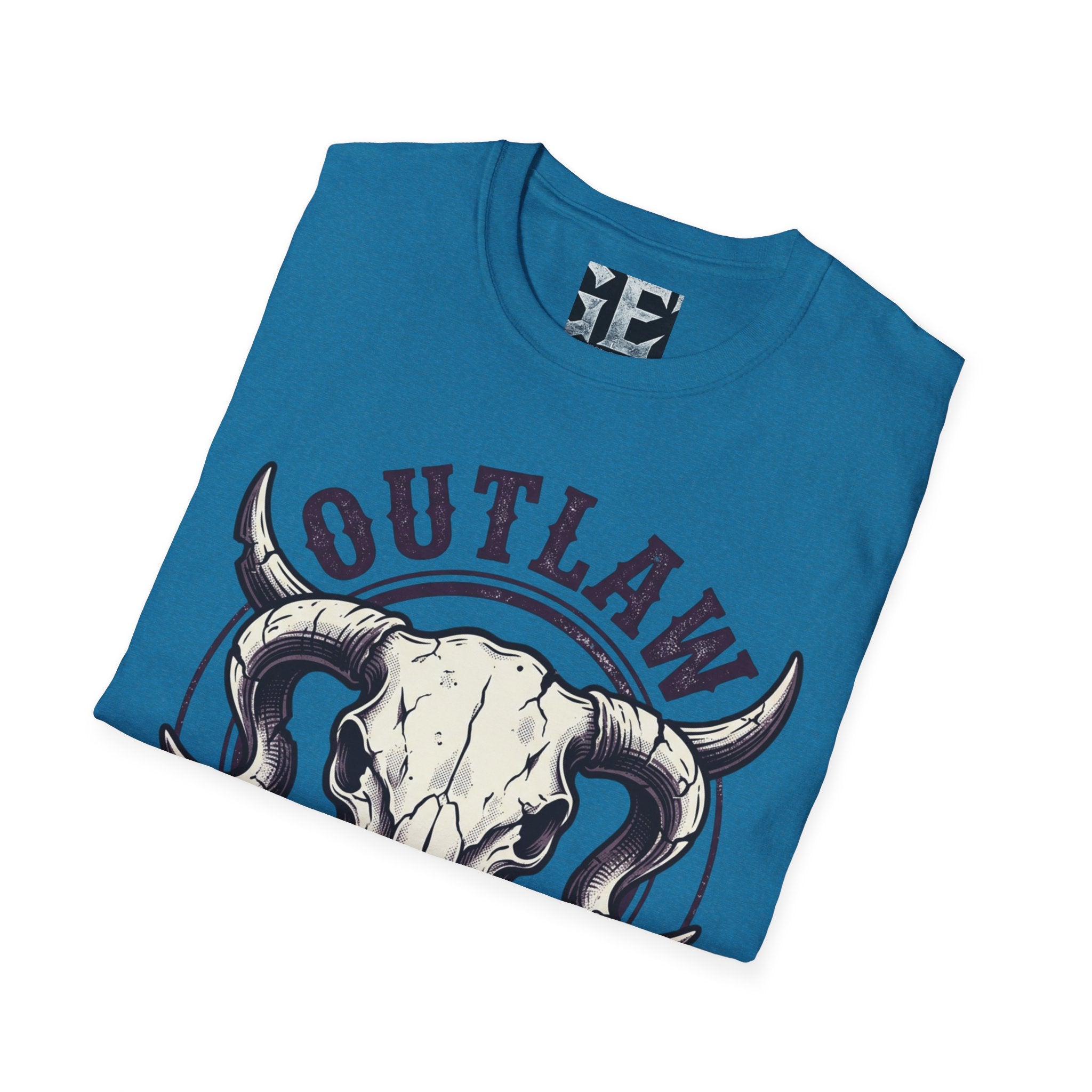 Outlaw & Little Bandit Western Skull Graphic Tee