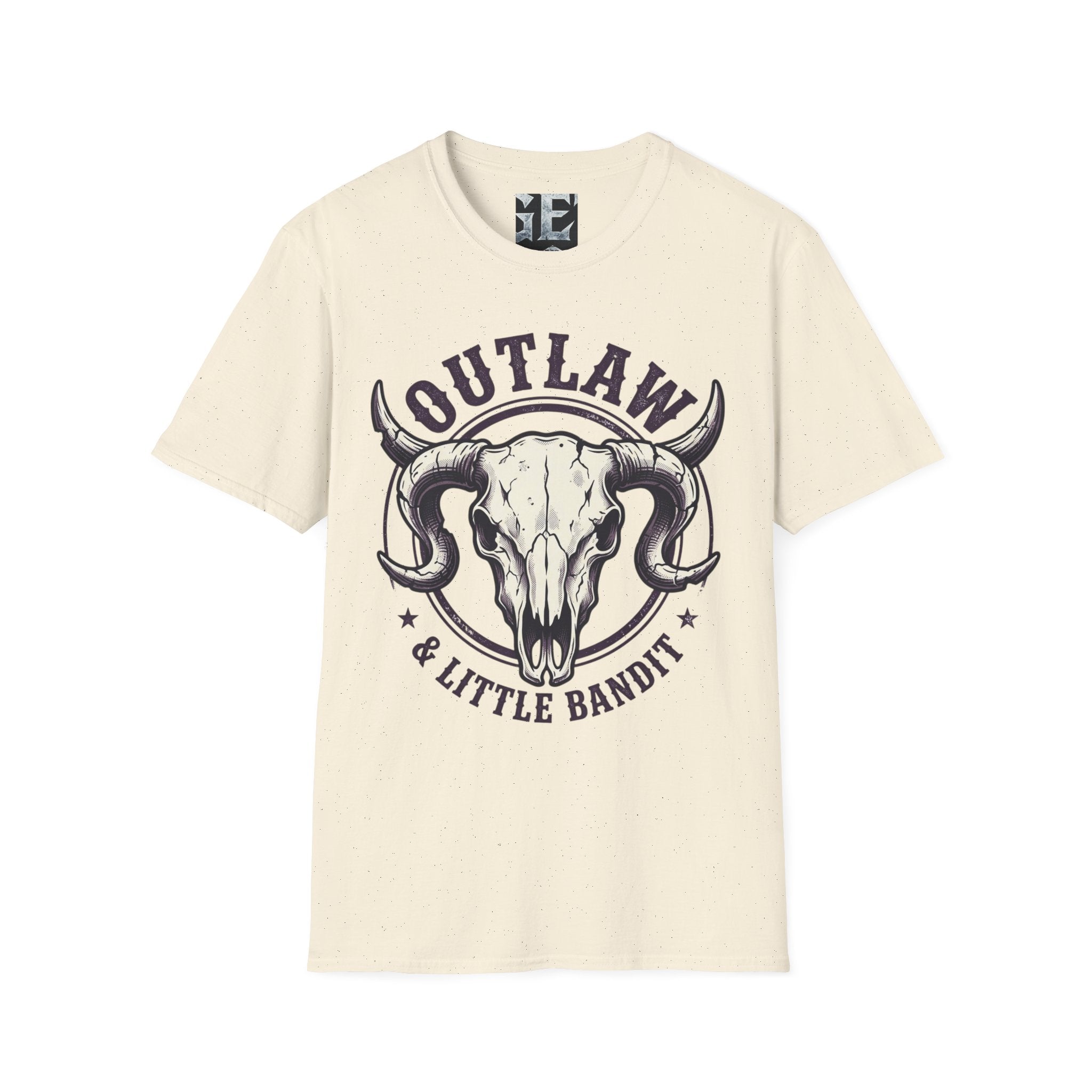 Outlaw & Little Bandit Western Skull Graphic Tee