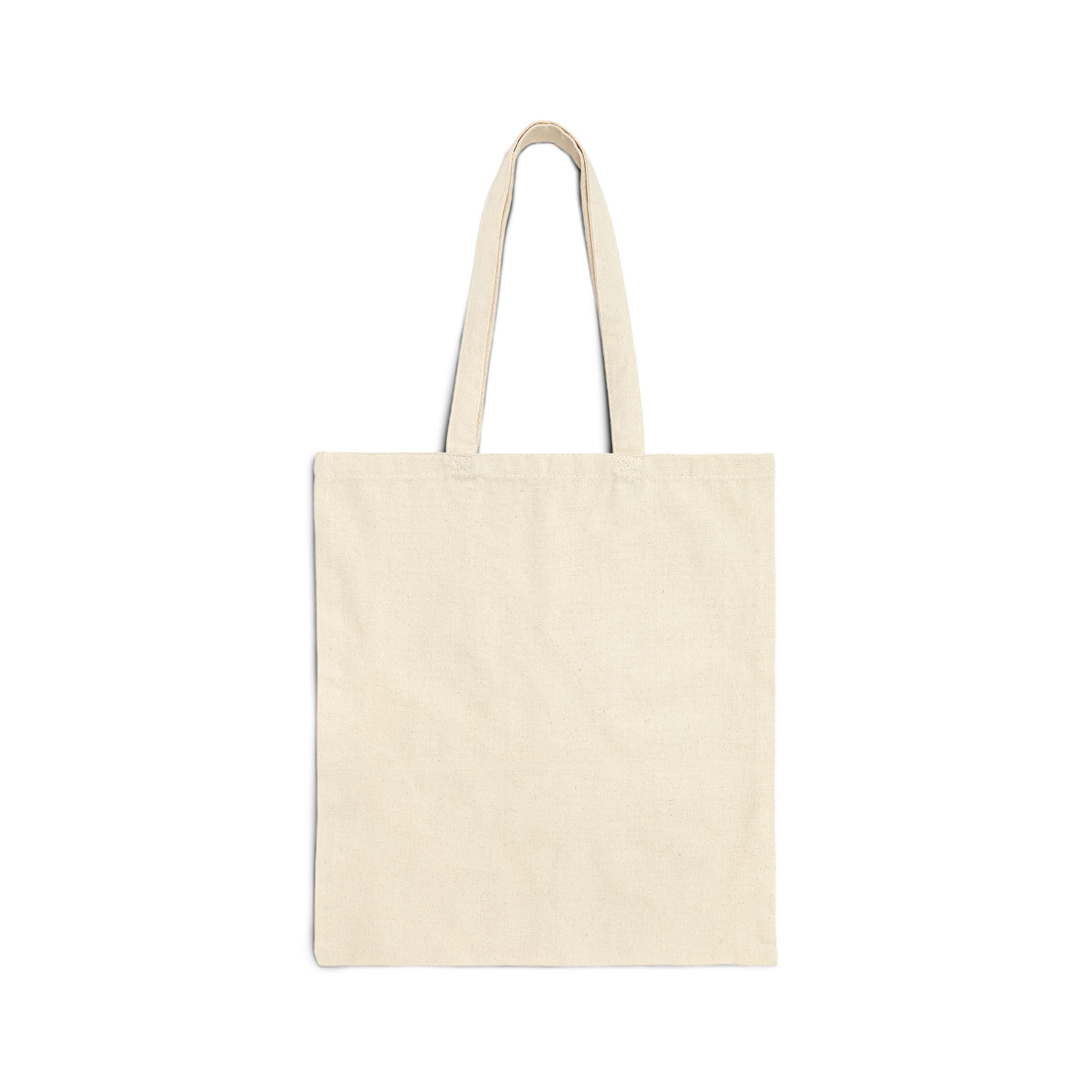 Outlaw & Little Bandit™ Turquoise Skull Canvas Tote Bag | Western Ranch Everyday Tote