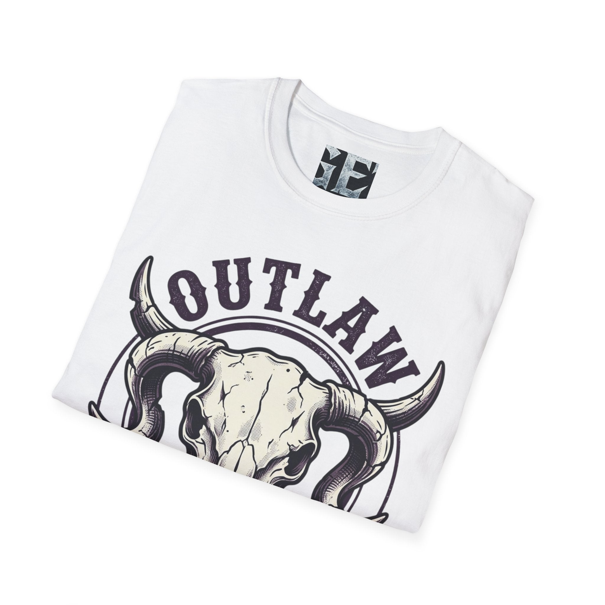 Outlaw & Little Bandit Western Skull Graphic Tee
