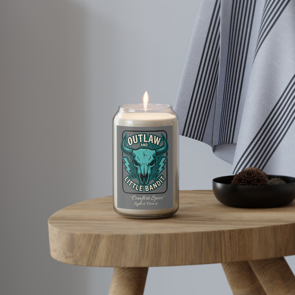Outlaw & Little Bandit™ Comfort Spice Candle – Light It. Own It.