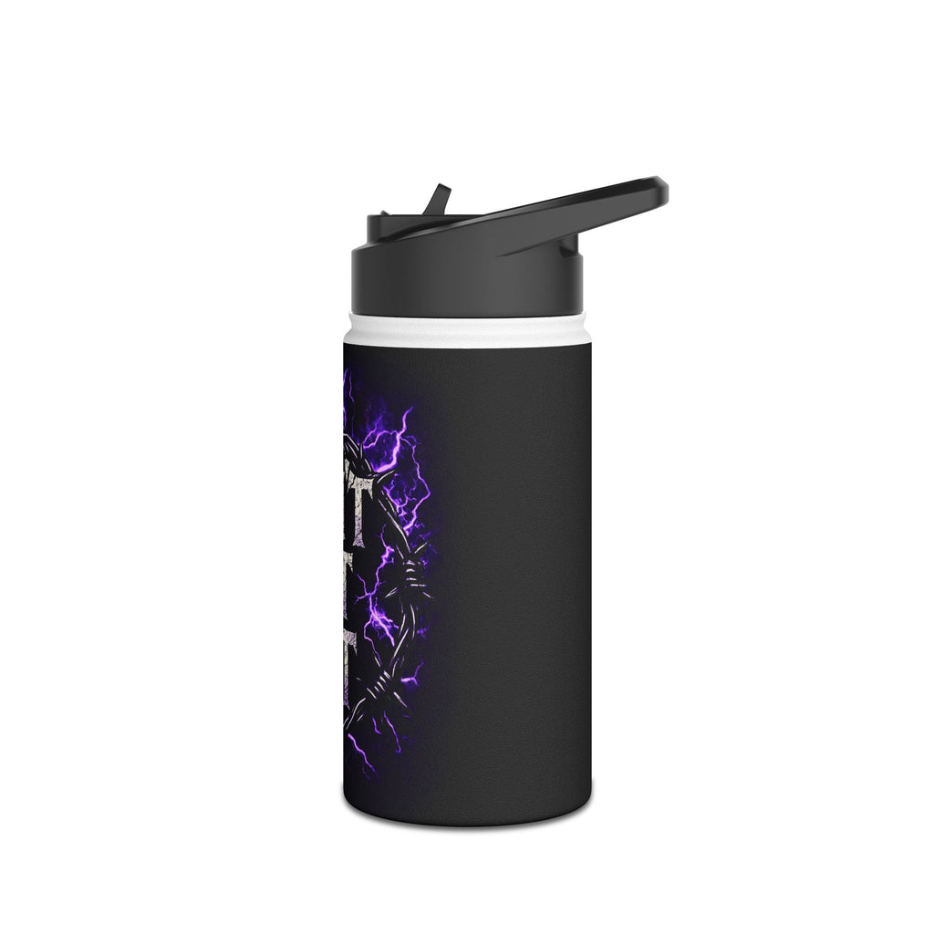 Don’t Get Got Stainless Steel Water Bottle – Bold Lightning Graphic
